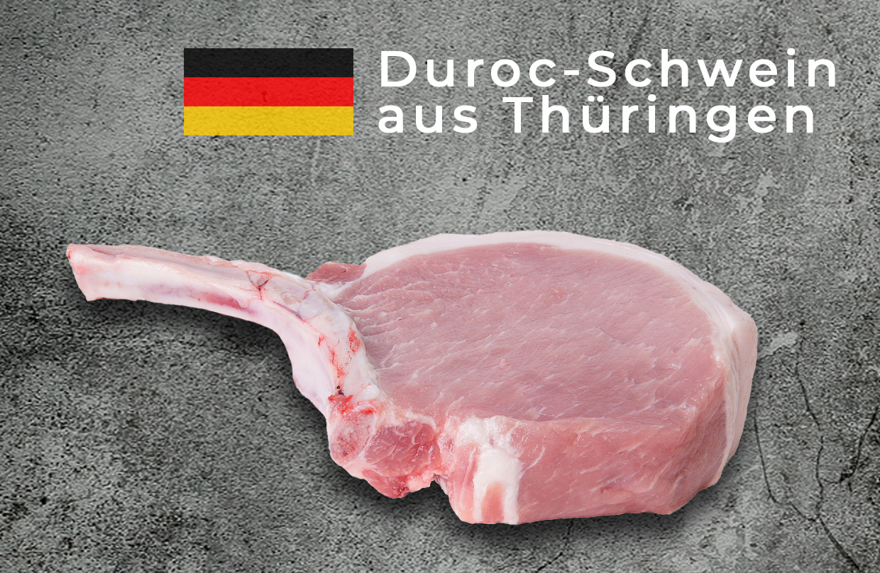 Duroc Krone - Schweinefleisch aus Thüringen